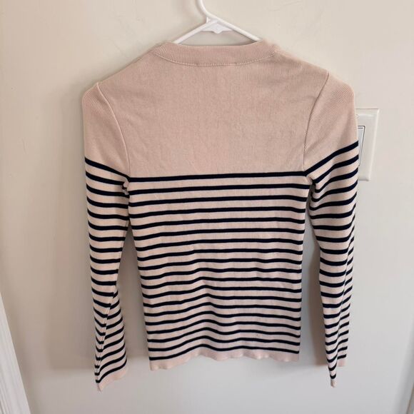 Sezane Matthis Jumper Sweater Preppy Nautical NWT XS - Picture 4 of 5